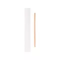 Agitateur bois emballé individuellement 114mm
